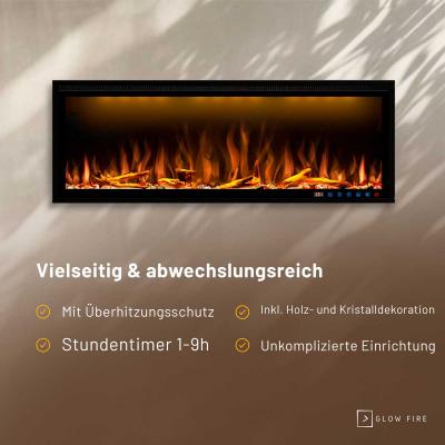 Glow Fire Elektro-Wandkamin Smart Wall 50